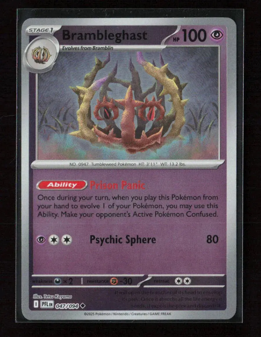Brambleghast Uncommon Me02: Phantasmal Flames 047/094 Nm 1