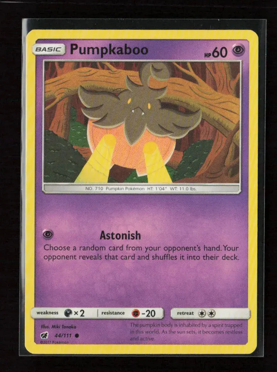 Pumpkaboo Common Sm - Crimson Invasion 44/111 Lp 1