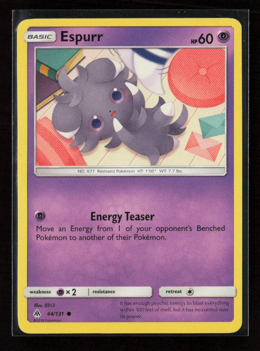 Espurr Common Sm - Forbidden Light 44/131 Lp 1