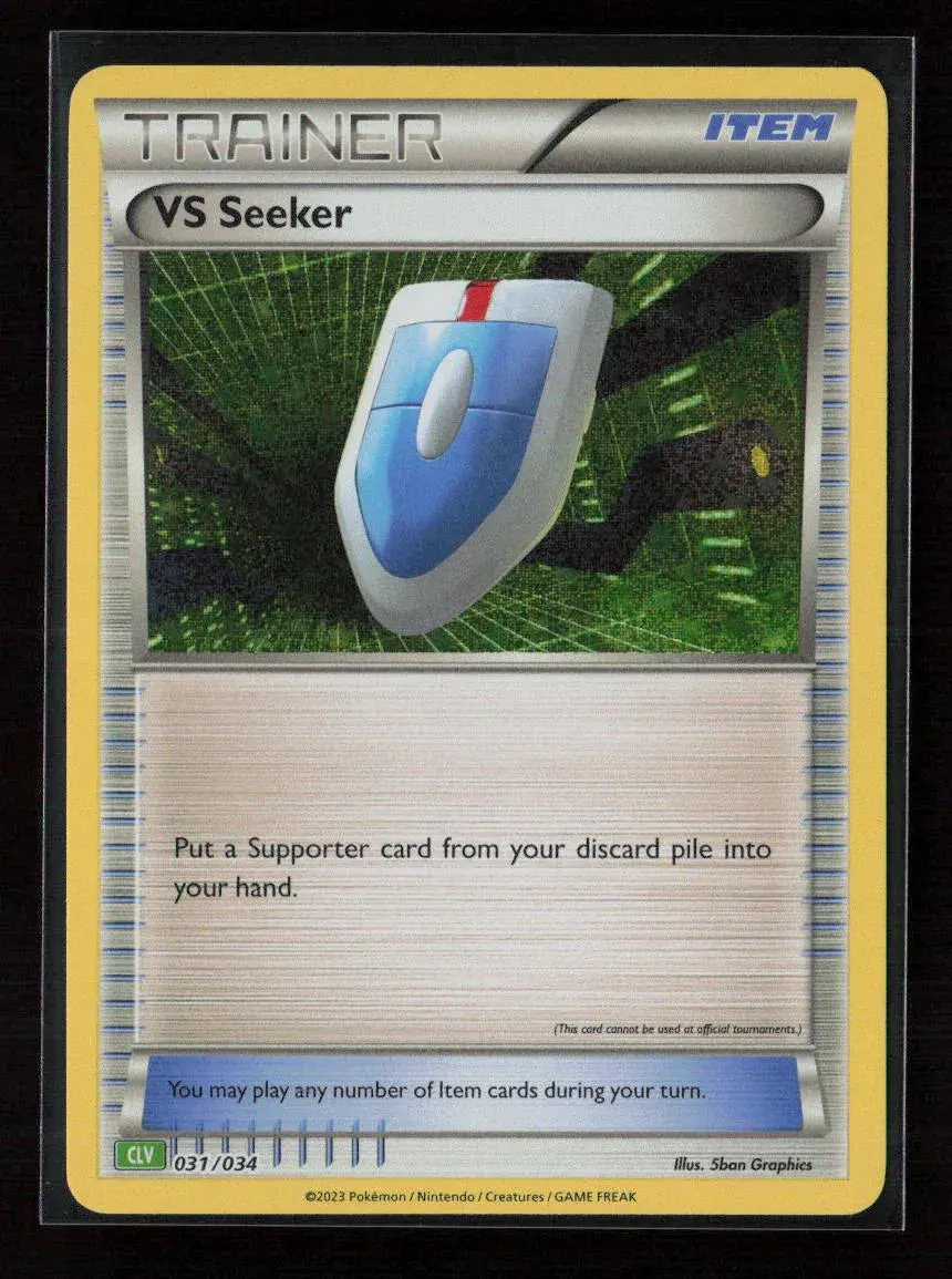 Vs Seeker (Clb) Holo Rare Trading Card Game Classic 031/034 Nm 1