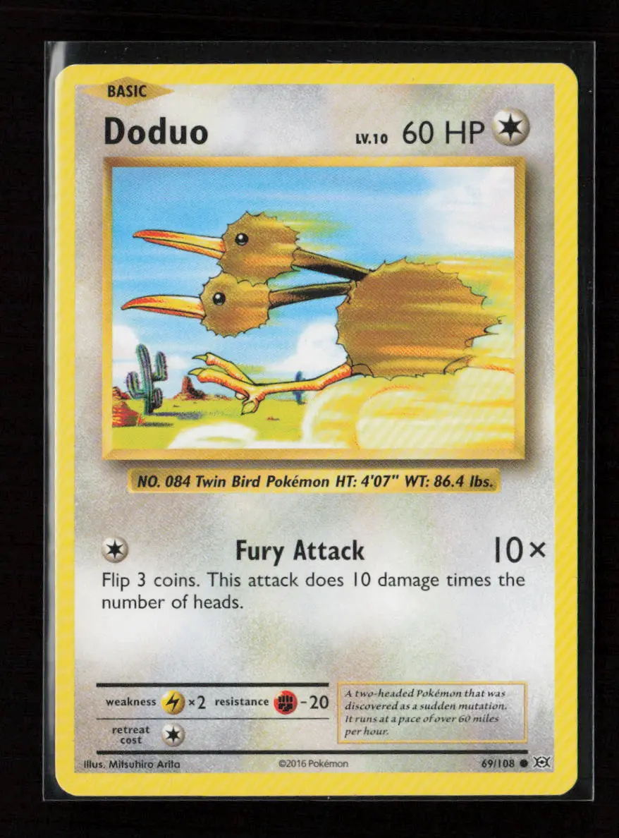 Doduo Common Xy - Evolutions 69/108 Lp 1