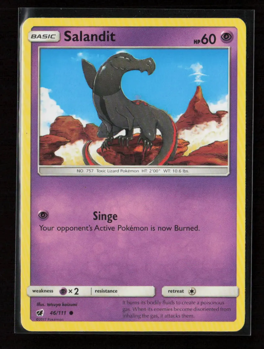 Salandit Common Sm - Crimson Invasion 46/111 Lp 1