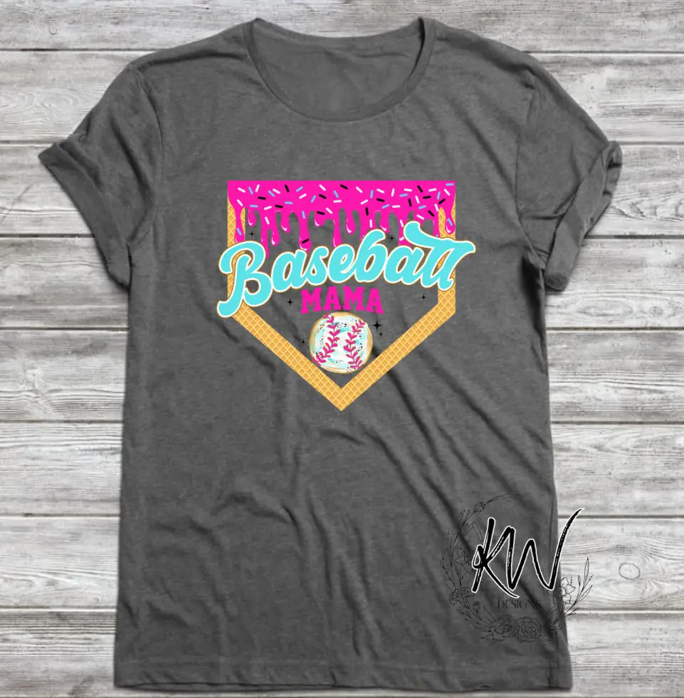 Baseball Mama Drip 1
