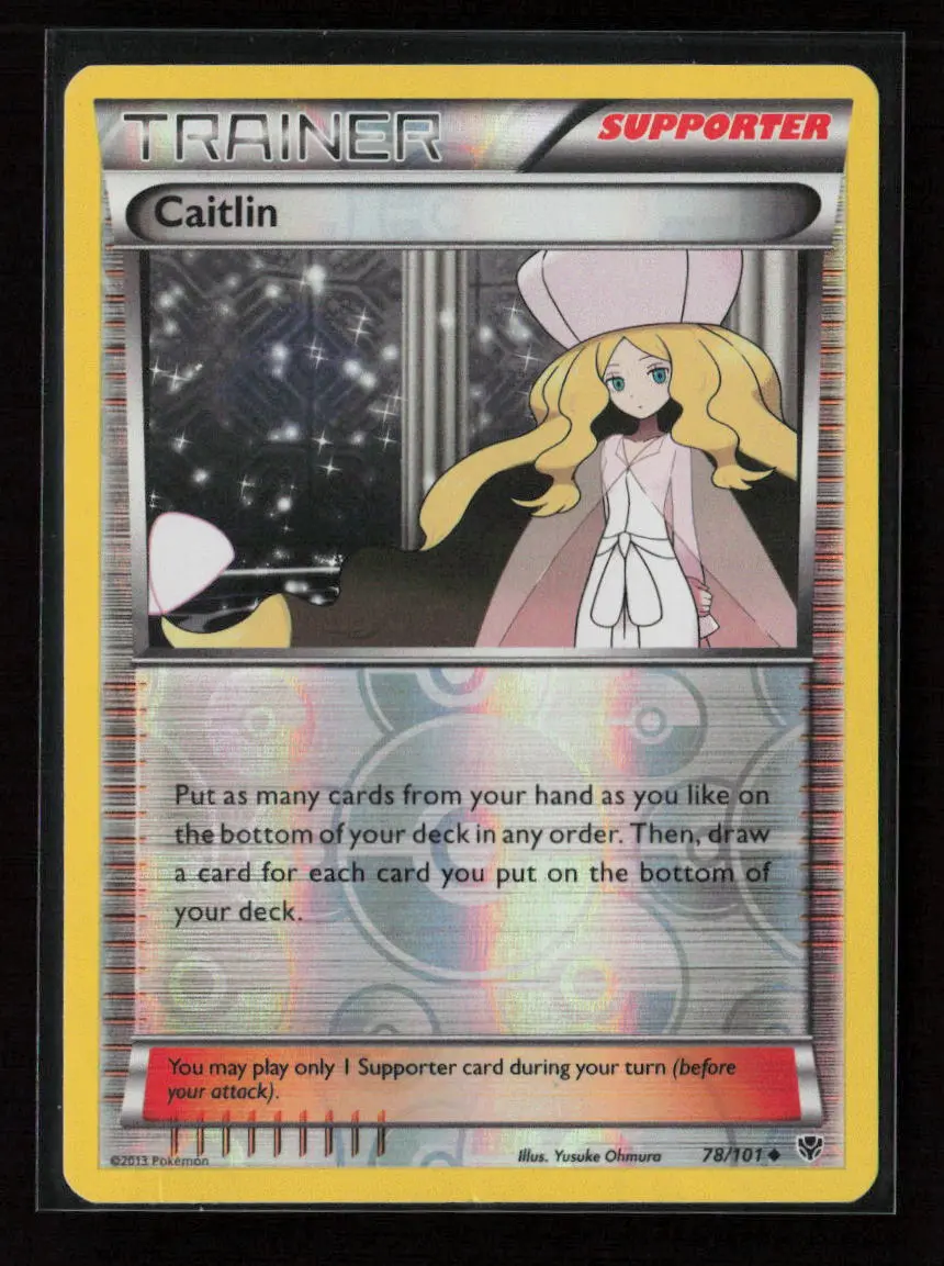 Caitlin Uncommon Plasma Blast 78/101 Lp 1