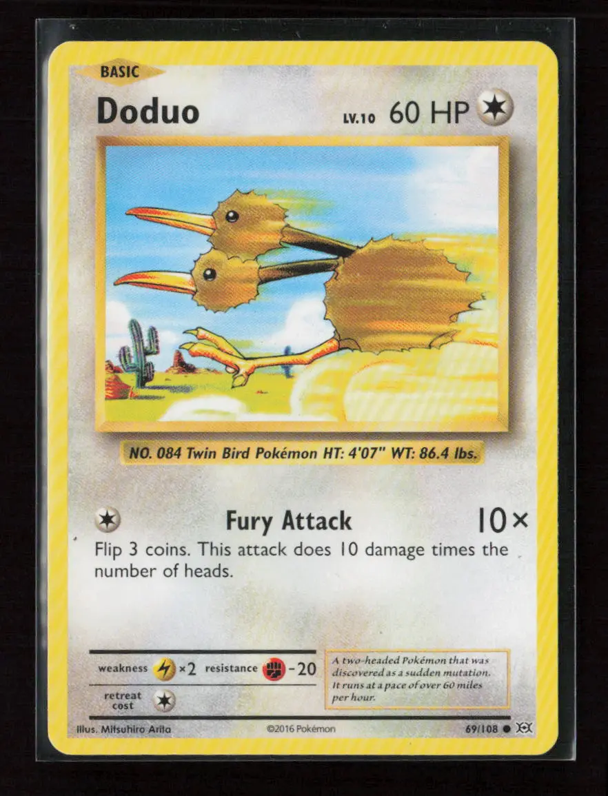 Doduo Common Xy - Evolutions 69/108 Lp 1