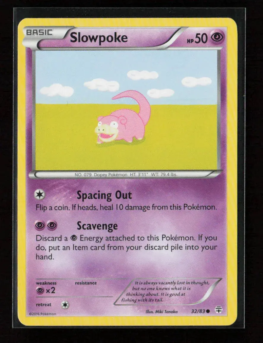 Slowpoke Common Generations 32/83 Lp 1