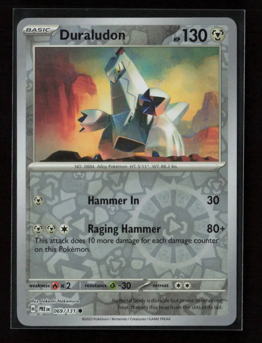 Duraludon Common Sv: Prismatic Evolutions 069/131 Nm 1