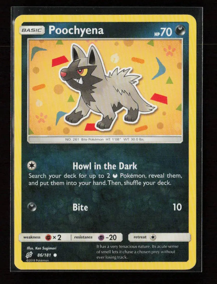 Poochyena Common Sm - Team Up 86/181 Lp 1