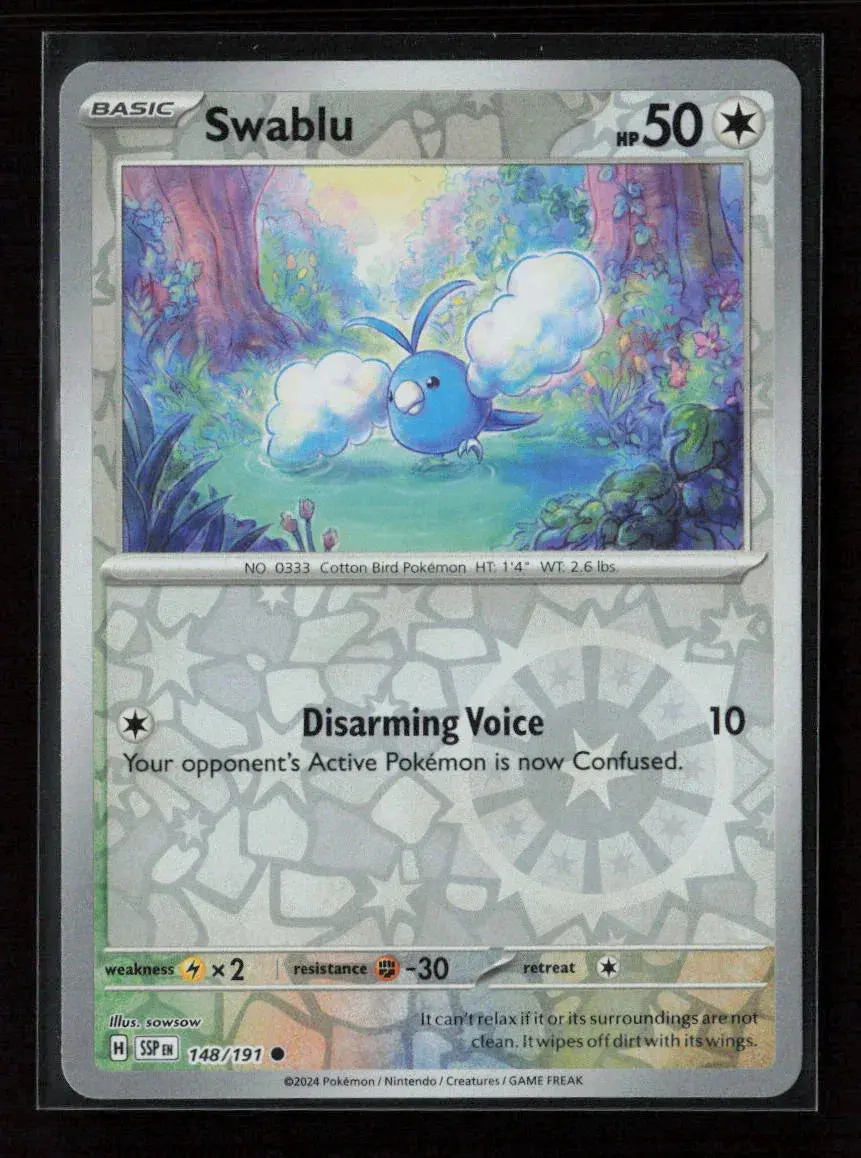 Swablu Common Sv08: Surging Sparks 148/191 Nm 1