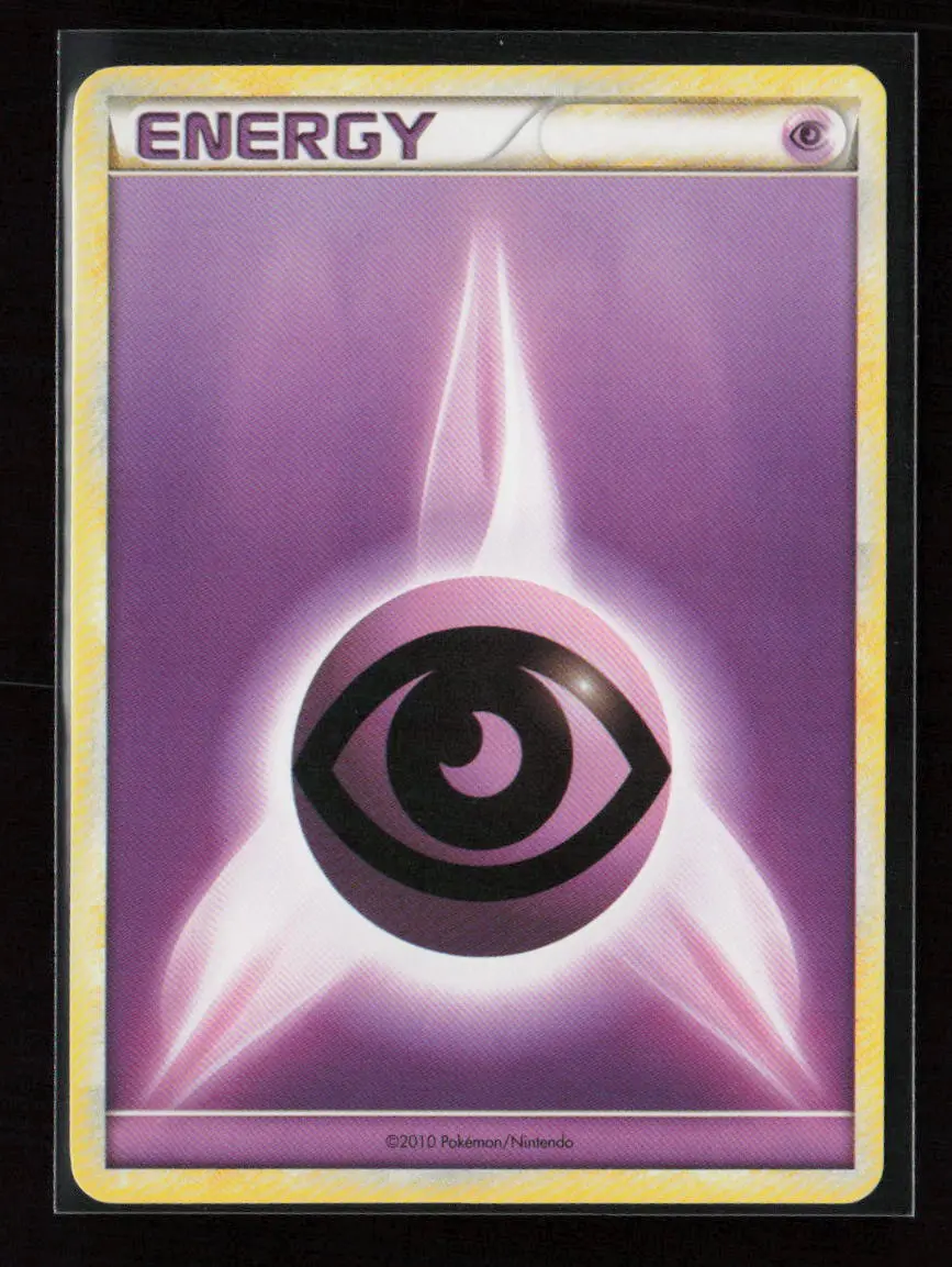 Psychic Energy (2010 Unnumbered Hgss Style Non-Holo) Promo League & Championship Cards Nm 1