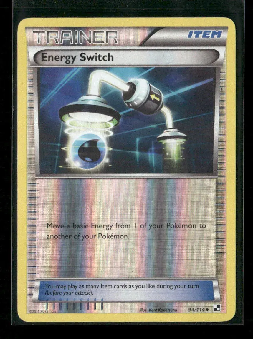 Energy Switch Uncommon Black And White 94/114 Lp 1