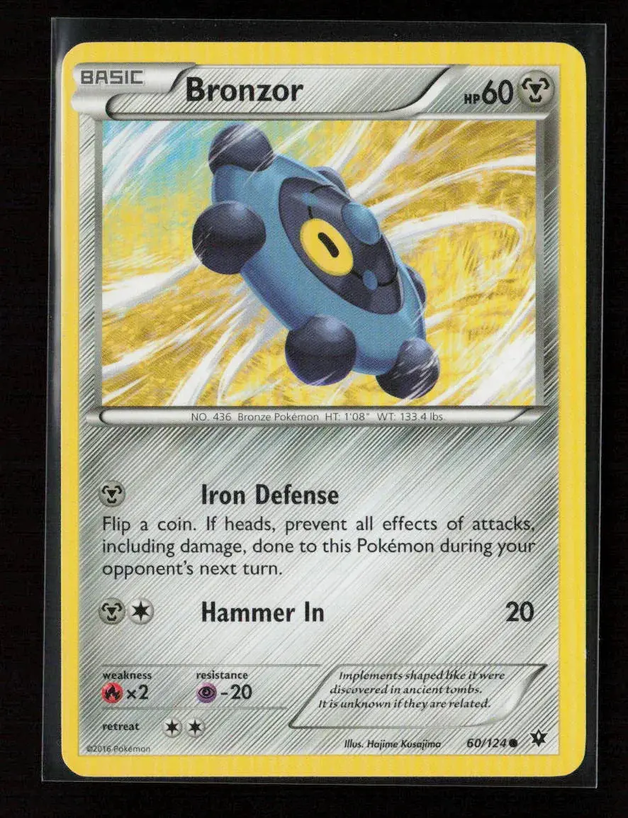 Bronzor Common Xy - Fates Collide 60/124 Nm 1