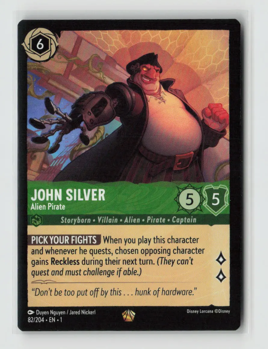 John Silver - Alien Pirate Legendary The First Chapter 82/204 Nm 1