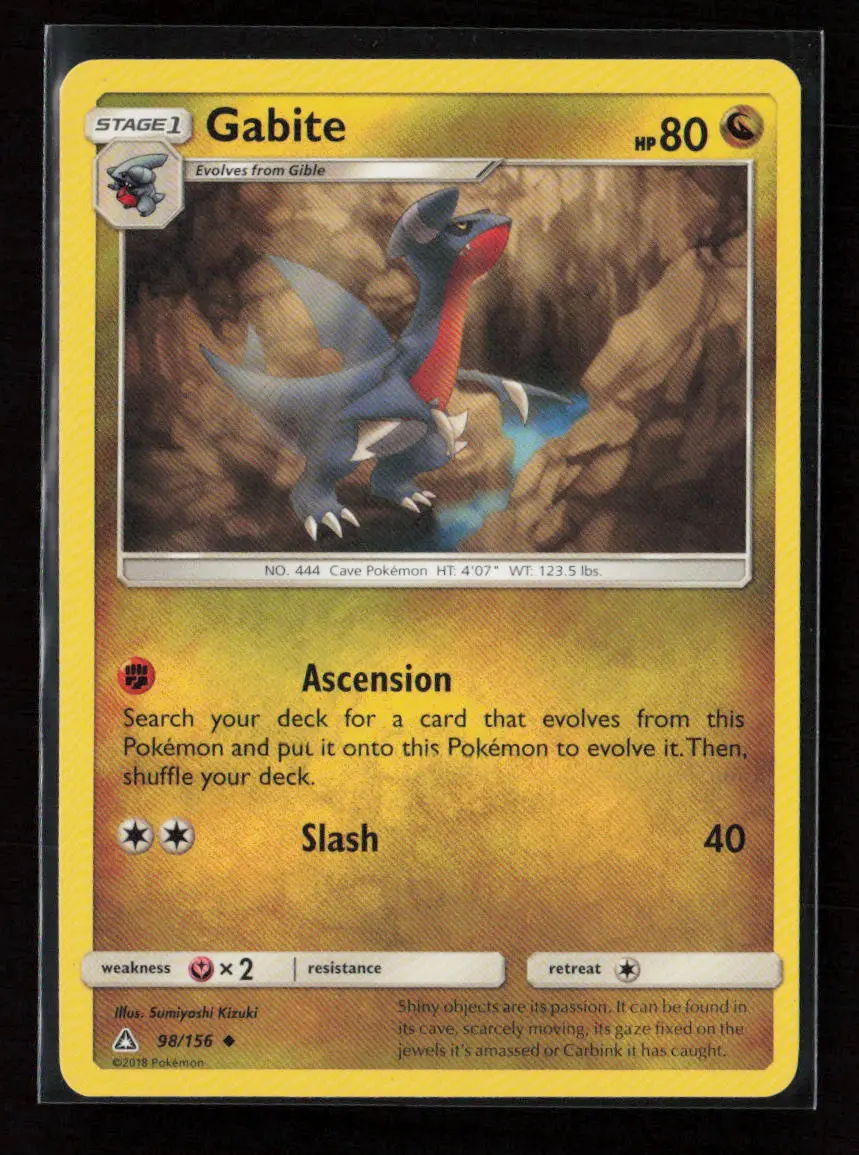 Gabite Uncommon Sm - Ultra Prism 98/156 Lp 1