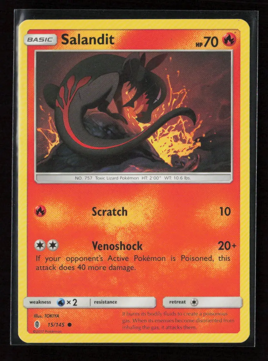 Salandit Common Sm - Guardians Rising 15/145 Lp 1