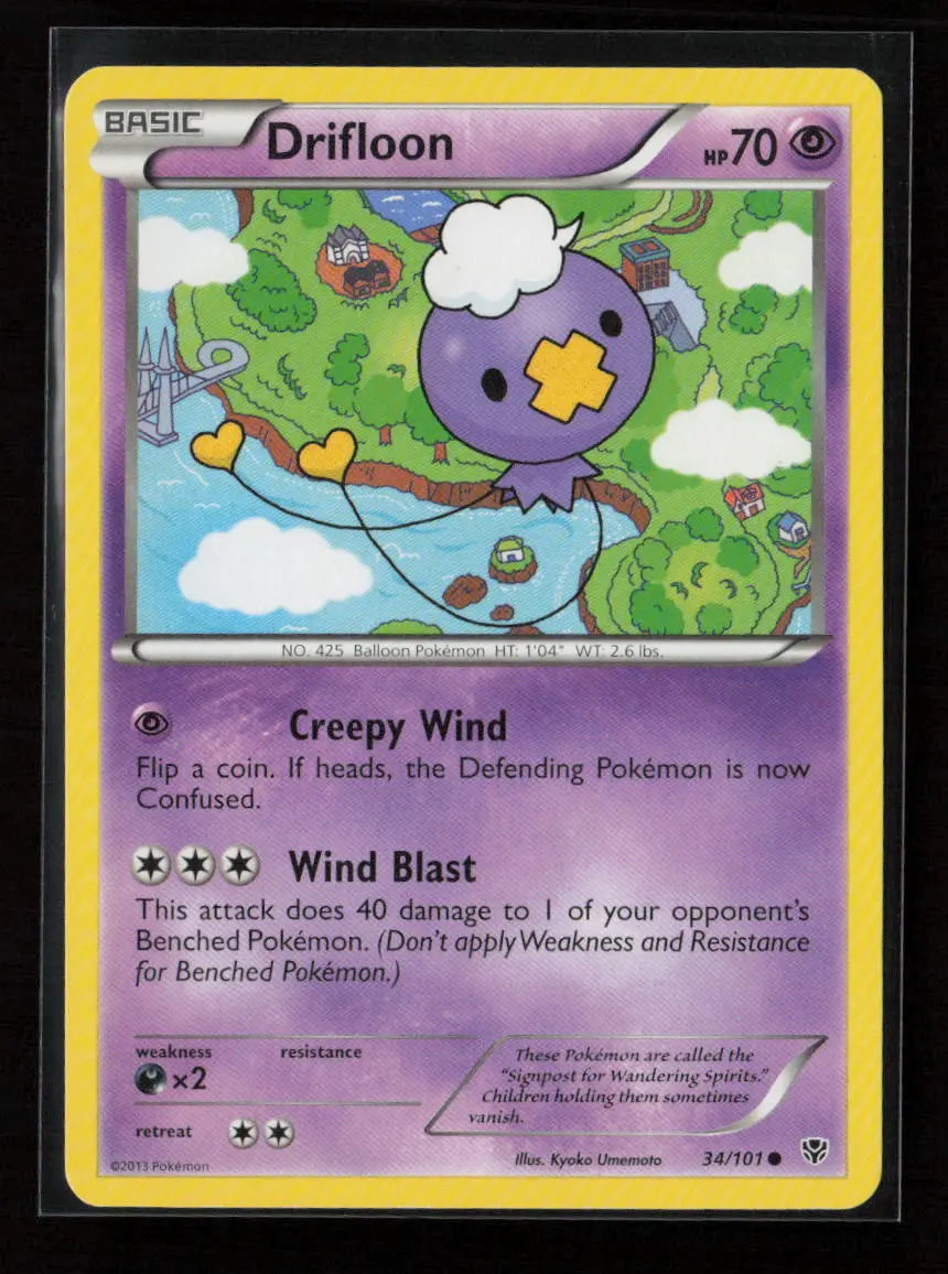 Drifloon Common Plasma Blast 34/101 Lp 1