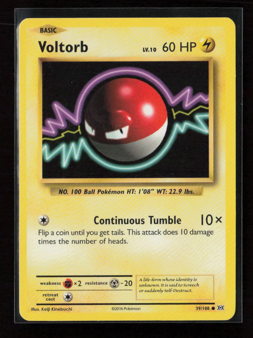 Voltorb Common Xy - Evolutions 39/108 Lp 1