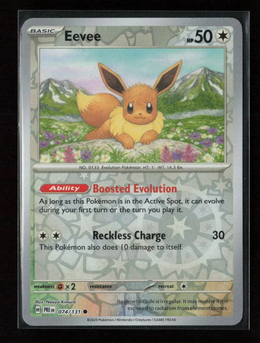 Eevee Common Sv: Prismatic Evolutions 074/131 Nm 1