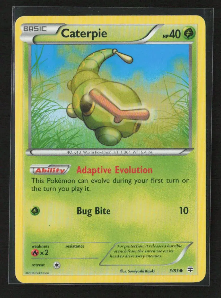 Caterpie Common Generations 3/83 Lp 1