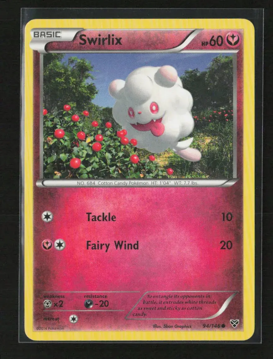 Swirlix Common Xy Base Set 94/146 Lp 1