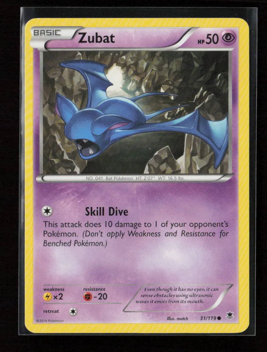 Zubat Common Xy - Phantom Forces 31/119 Lp 1