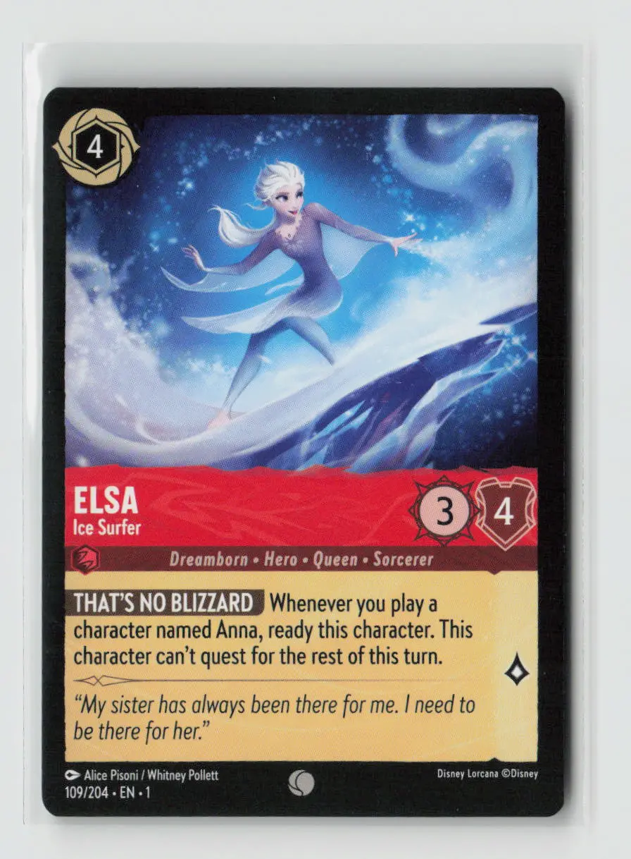 Elsa - Ice Surfer Common The First Chapter 109/204 Nm 1