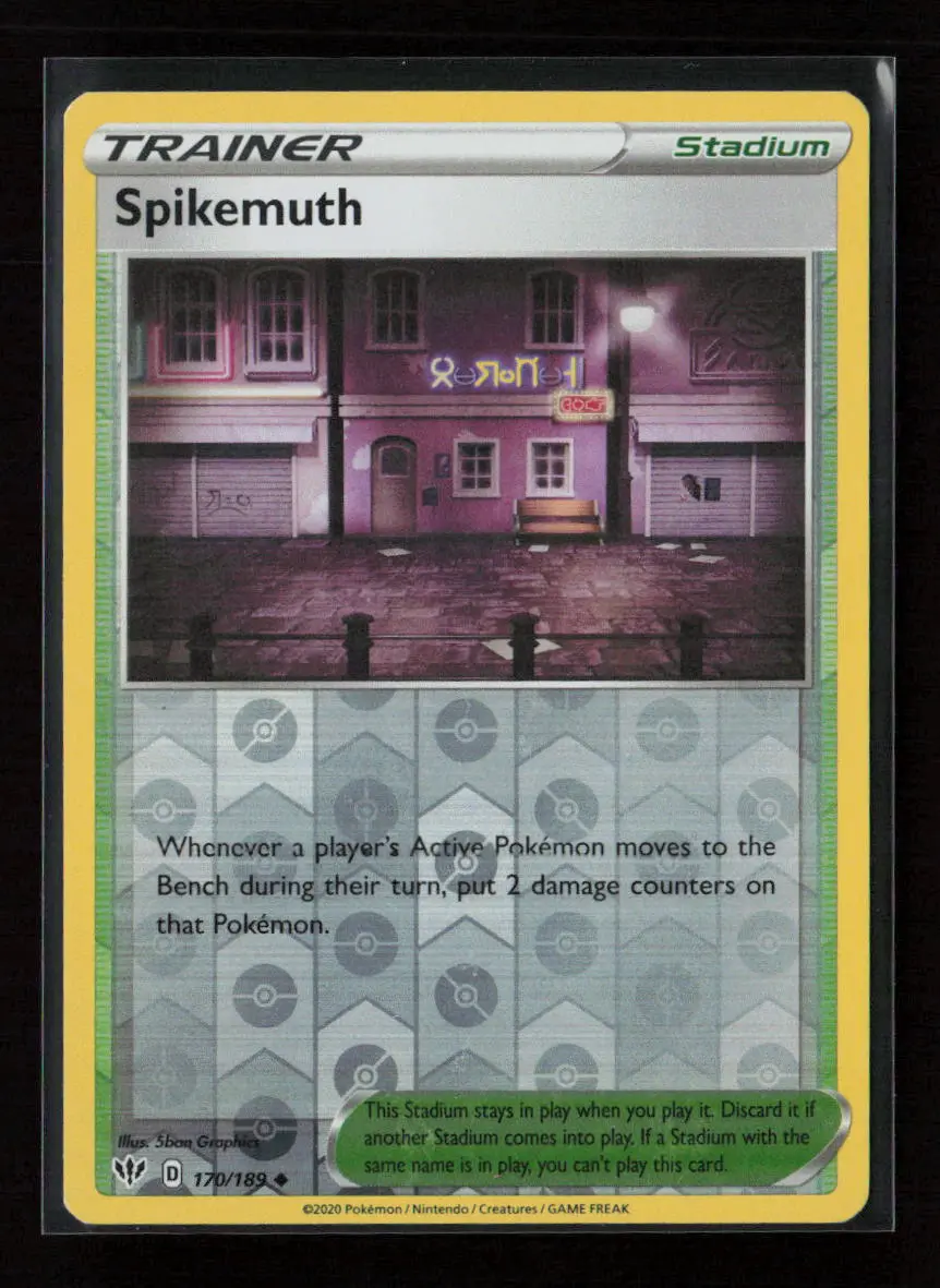 Spikemuth Uncommon Swsh03: Darkness Ablaze 170/189 Nm 1