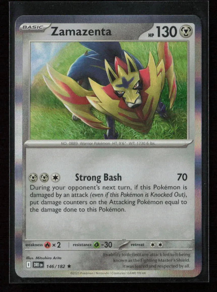 Zamazenta - Rare Sv10: Destined Rivals 146/182 Nm 1