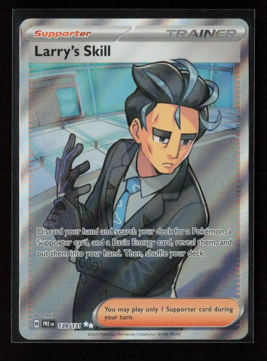 Larry's Skill - Ultra Rare Sv: Prismatic Evolutions 139/131 Nm 1