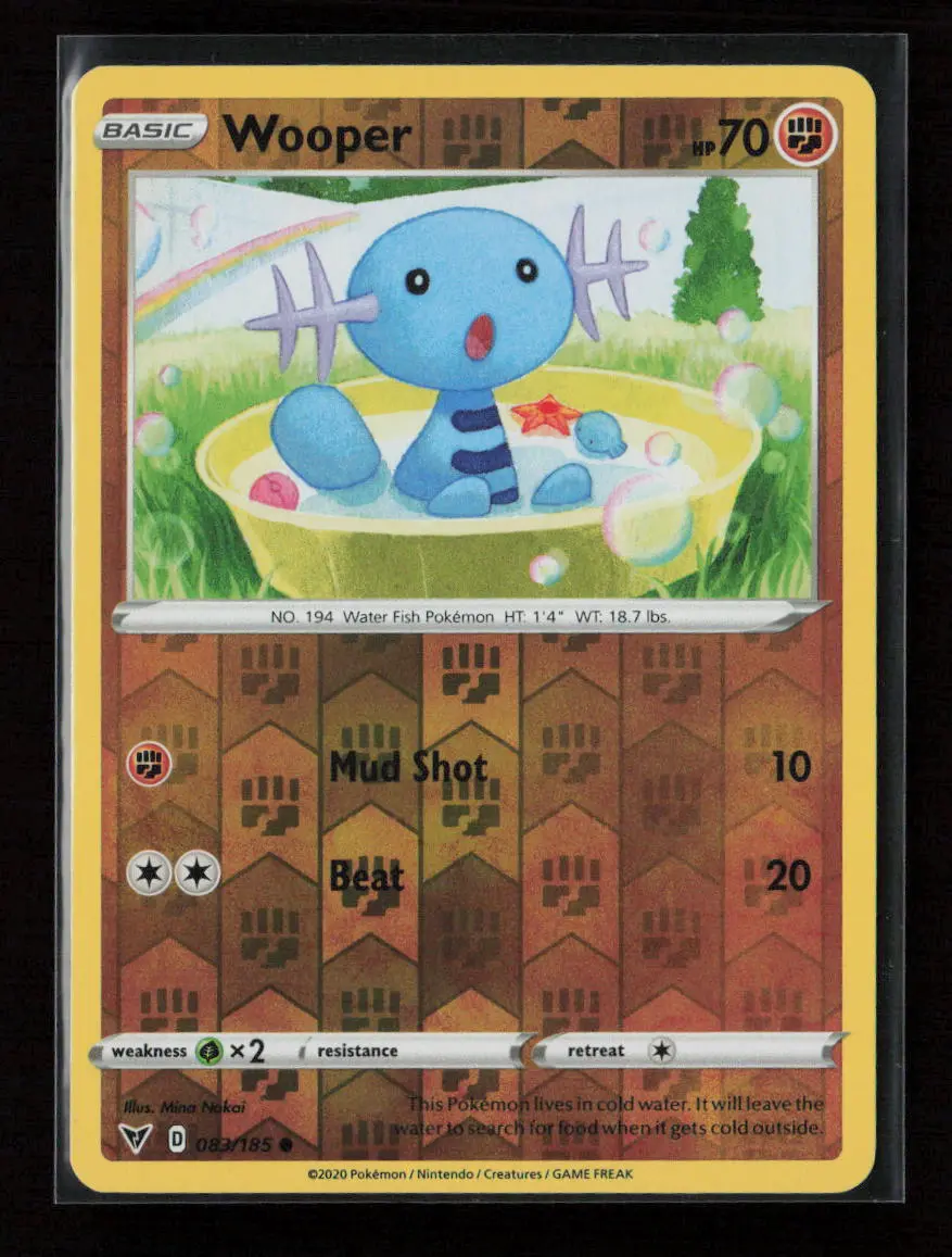 Wooper Common Swsh04: Vivid Voltage 083/185 Nm 1