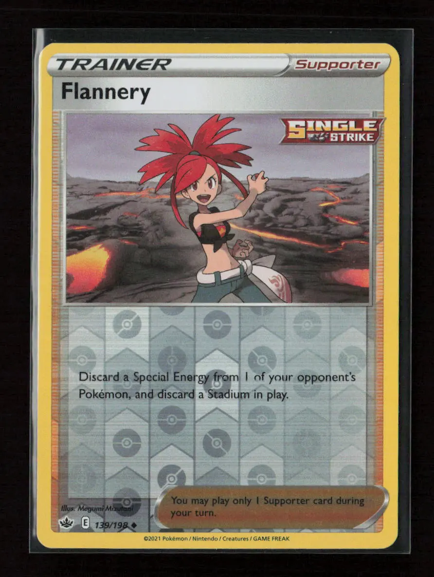 Flannery Uncommon Swsh06: Chilling Reign 139/198 Nm 1