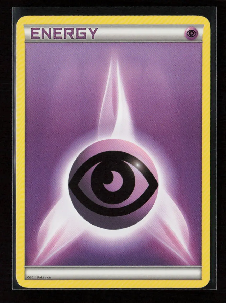 Psychic Energy (2011 Unnumbered) Promo League & Championship Cards Nm 1