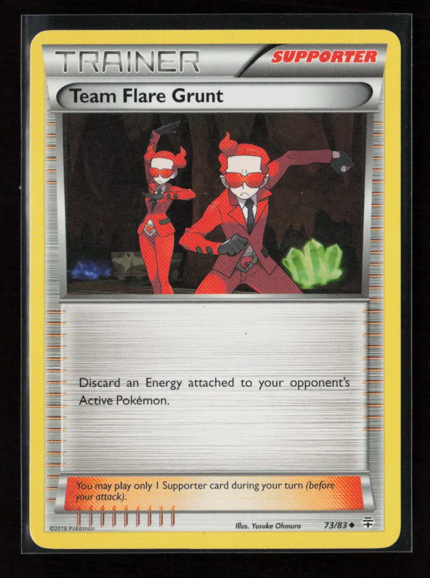 Team Flare Grunt Uncommon Generations 73/83 Lp 1