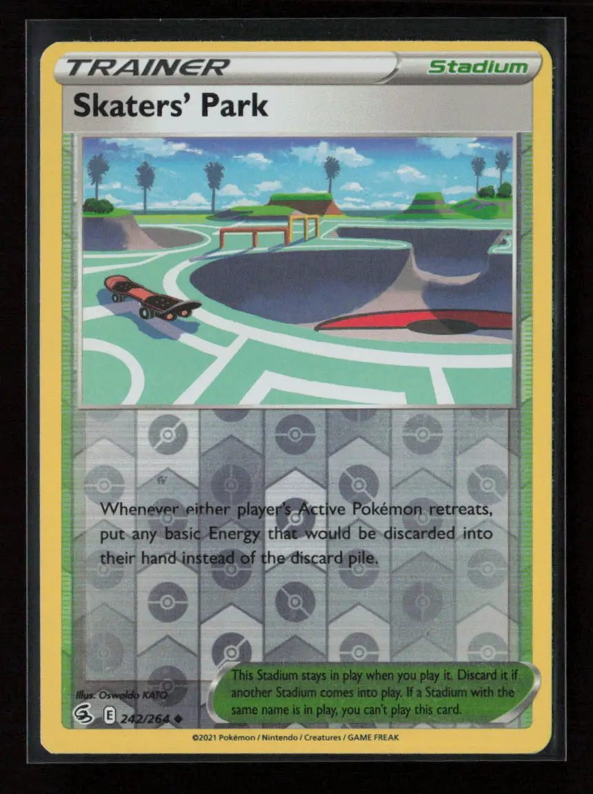 Skaters' Park Uncommon Swsh08: Fusion Strike 242/264 Nm 1