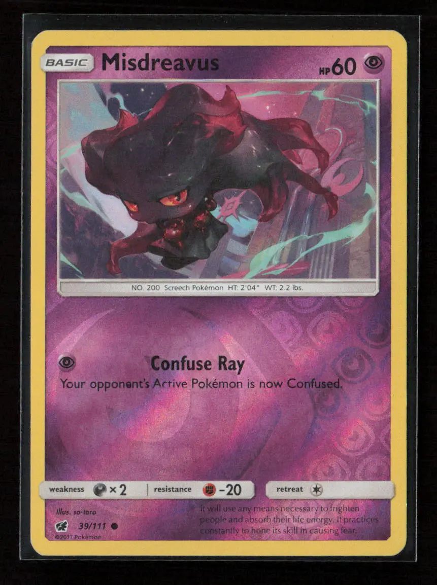 Misdreavus Common Sm - Crimson Invasion 39/111 Lp 1