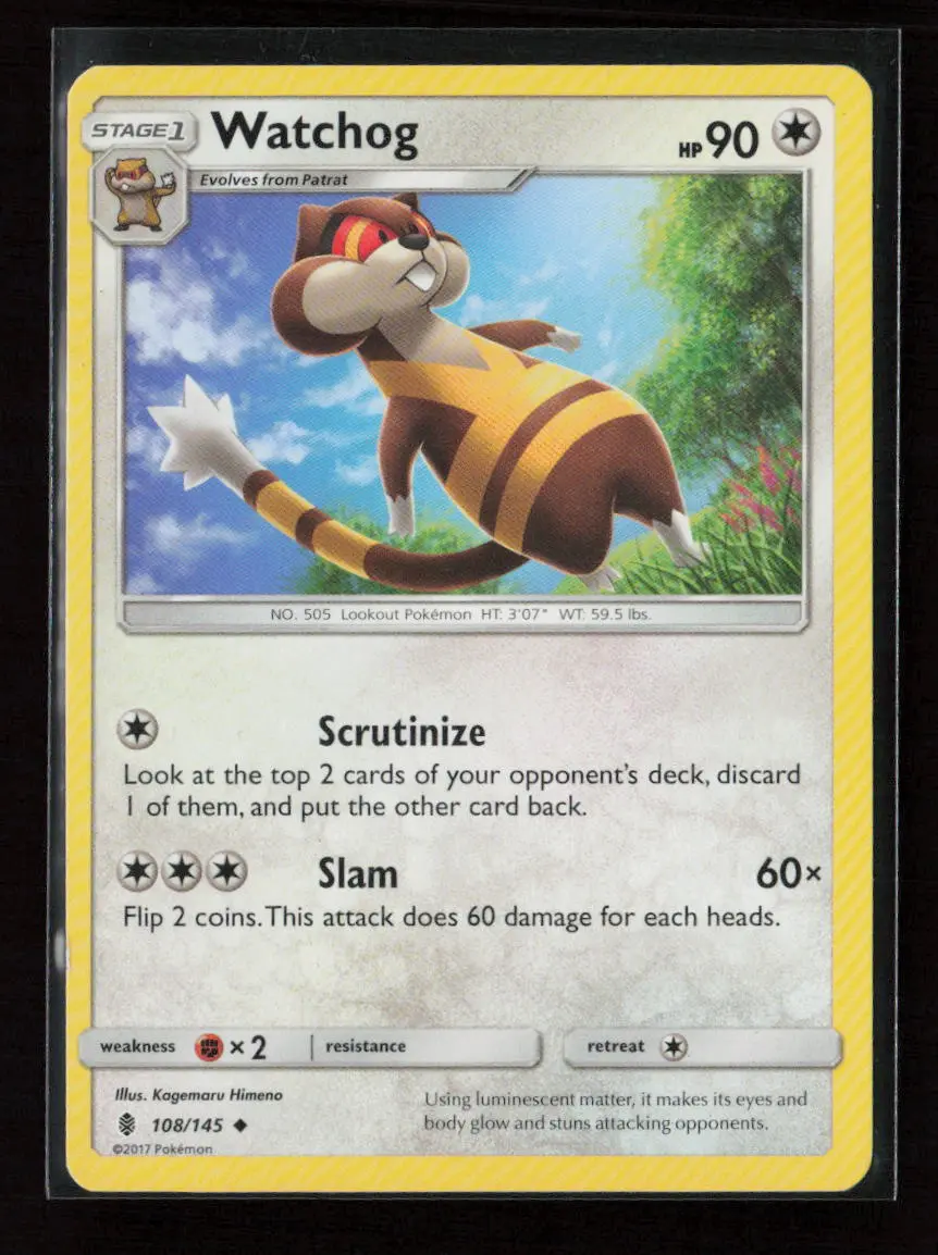Watchog Uncommon Sm - Guardians Rising 108/145 Lp 1