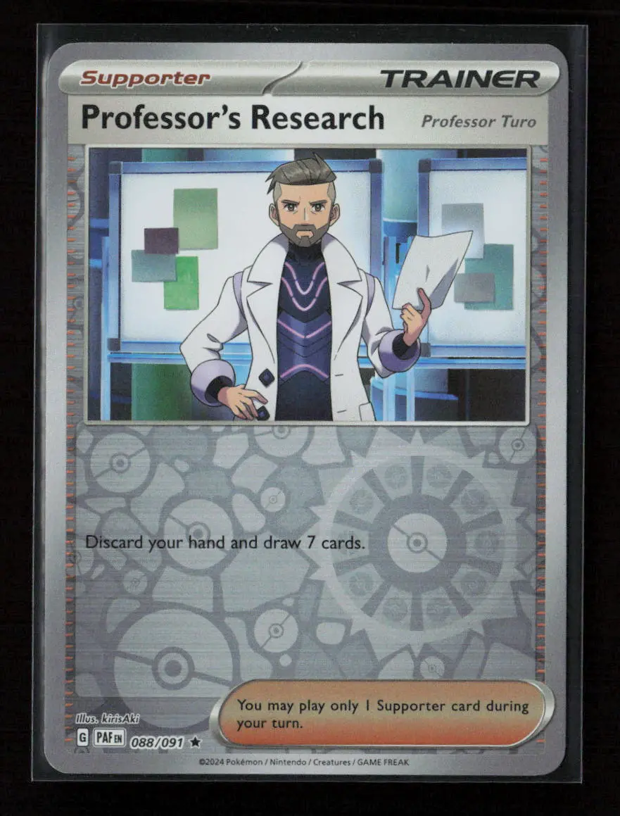 Professor's Research - Rare Sv: Paldean Fates 088/091 Nm 1