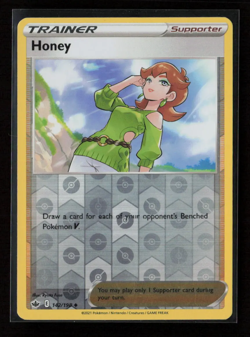 Honey Uncommon Swsh06: Chilling Reign 142/198 Nm 1
