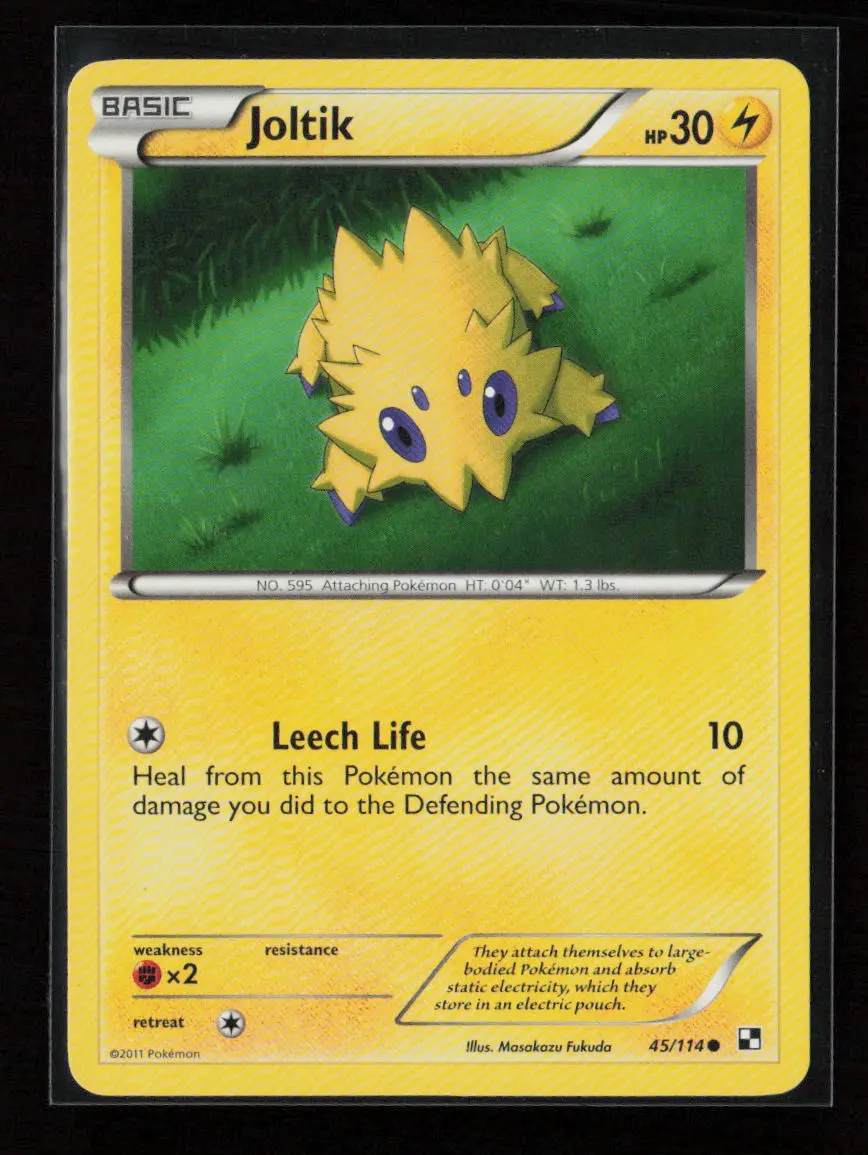 Joltik (45) Common Black And White 45/114 Lp 1