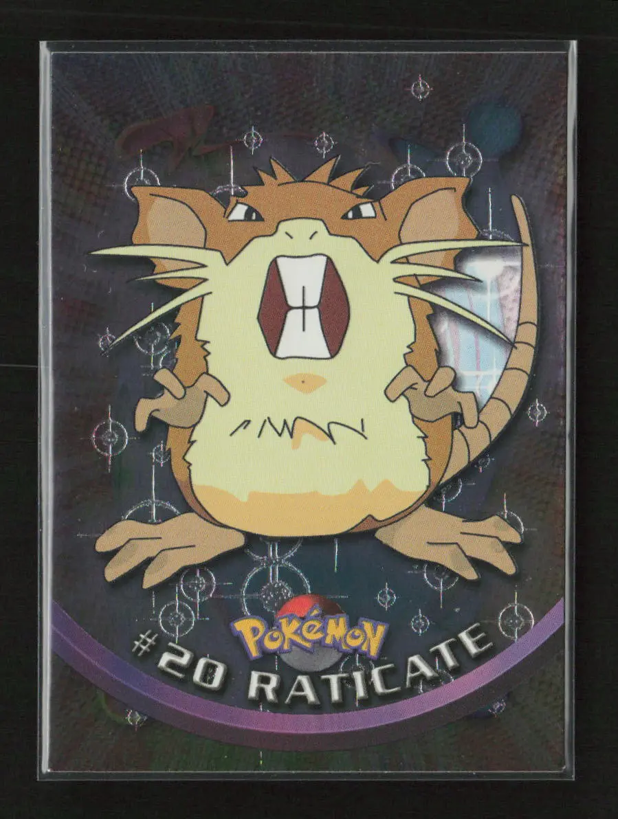 Raticate Pokemon 1999 Topps Tv 20 Nm 1