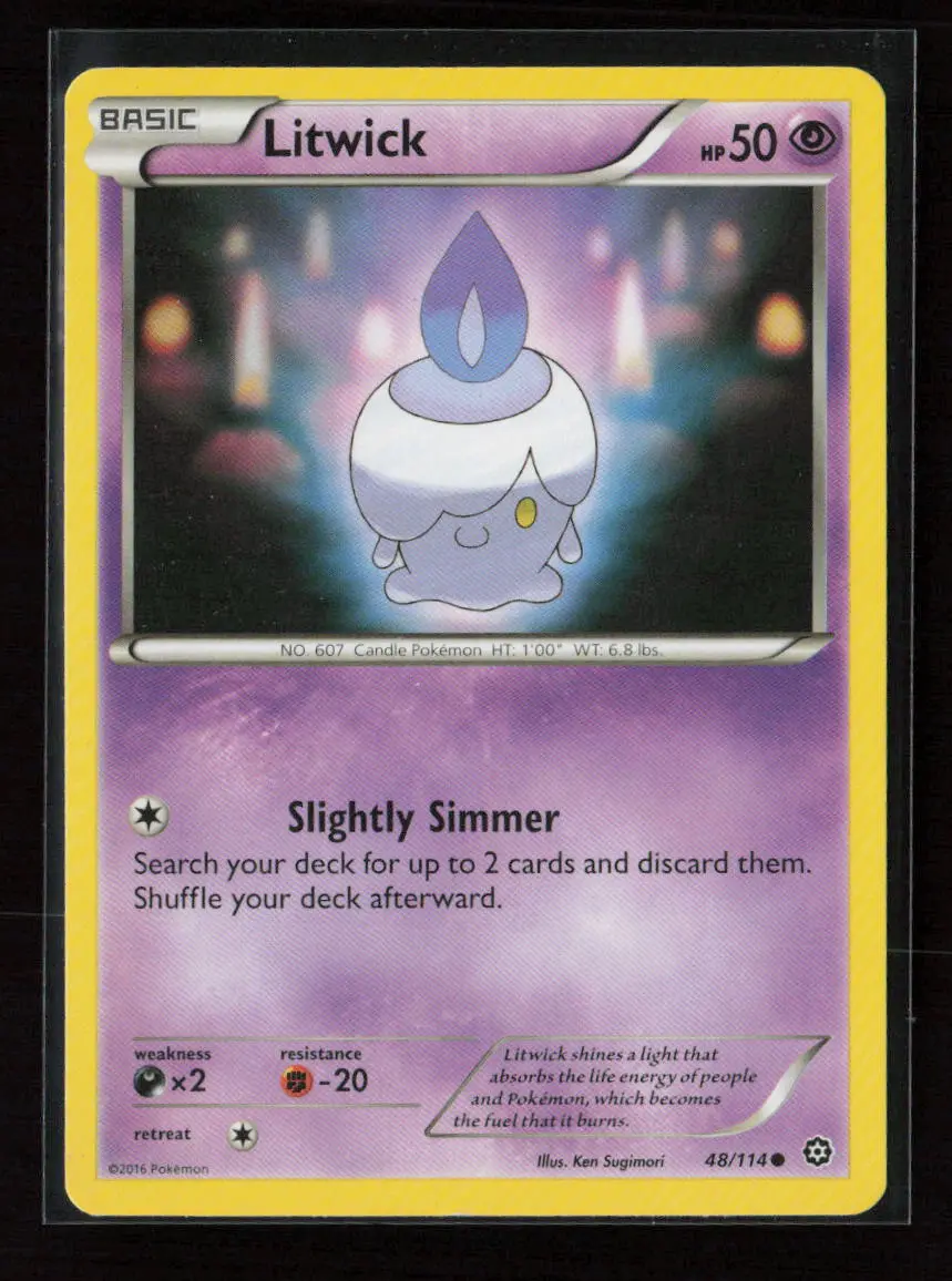 Litwick Common Xy - Steam Siege 48/114 Lp 1