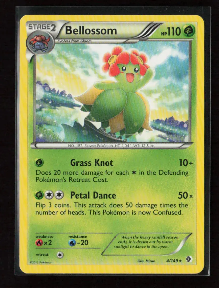 Bellossom Rare Boundaries Crossed 4/149 Lp 1
