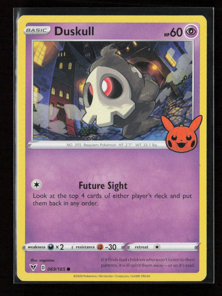 Duskull Common Trick Or Trade Booster Bundle 2023 069/185 Lp 1