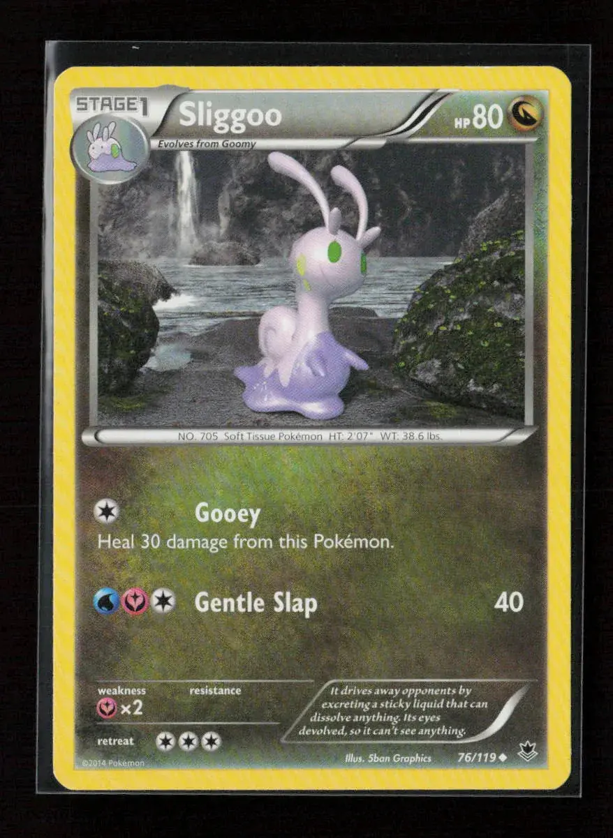 Sliggoo Uncommon Xy - Phantom Forces 76/119 Lp 1