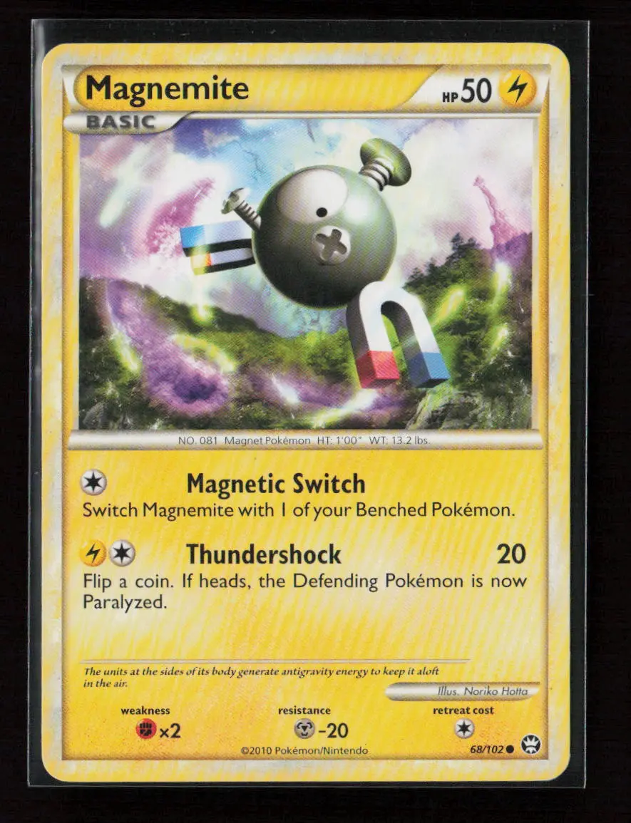 Magnemite Common Triumphant 68/102 Mp 1