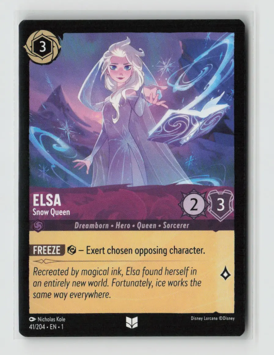 Elsa - Snow Queen Uncommon The First Chapter 41/204 Nm 1