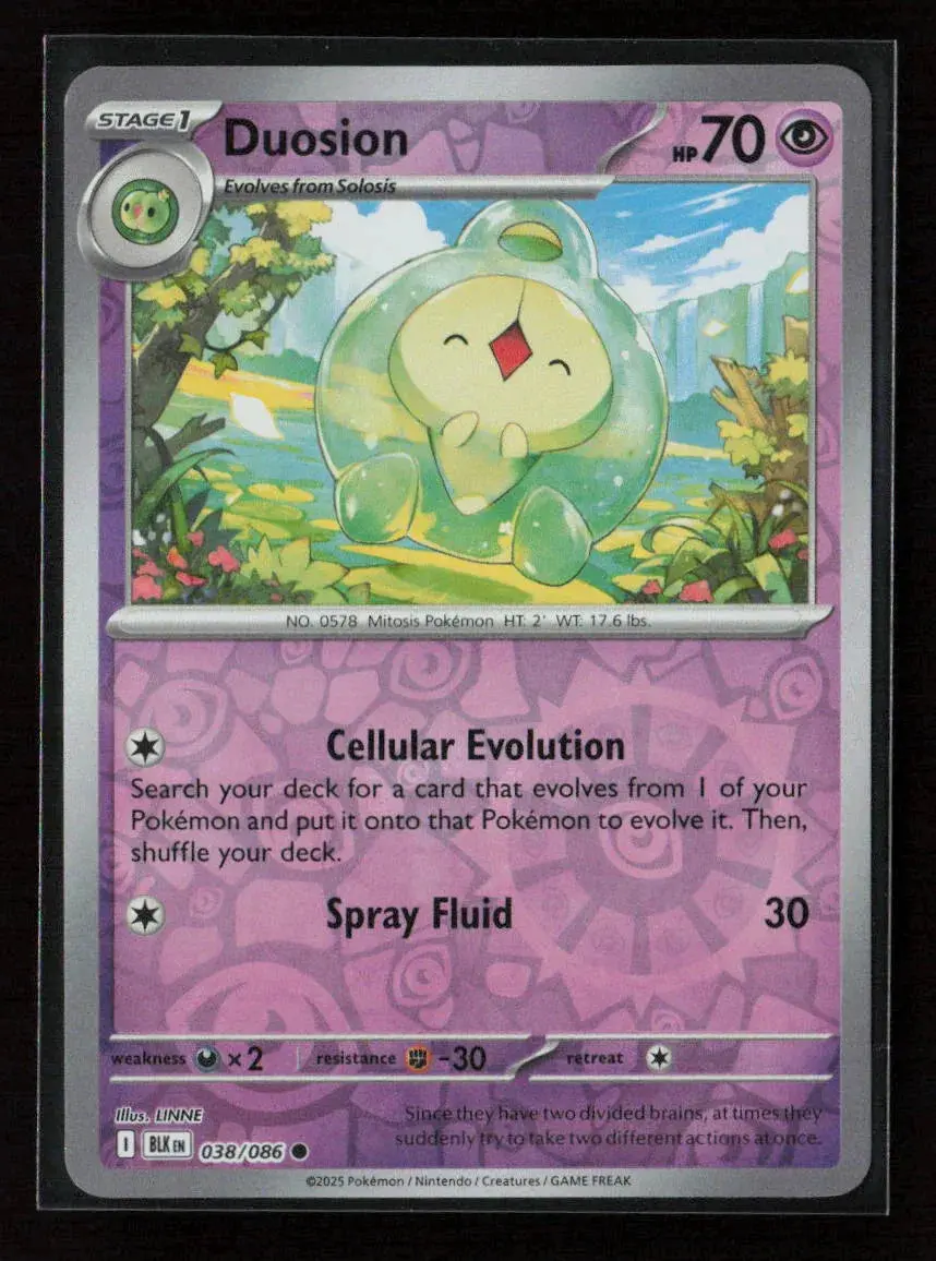 Duosion Common Sv: Black Bolt 038/086 Nm 1