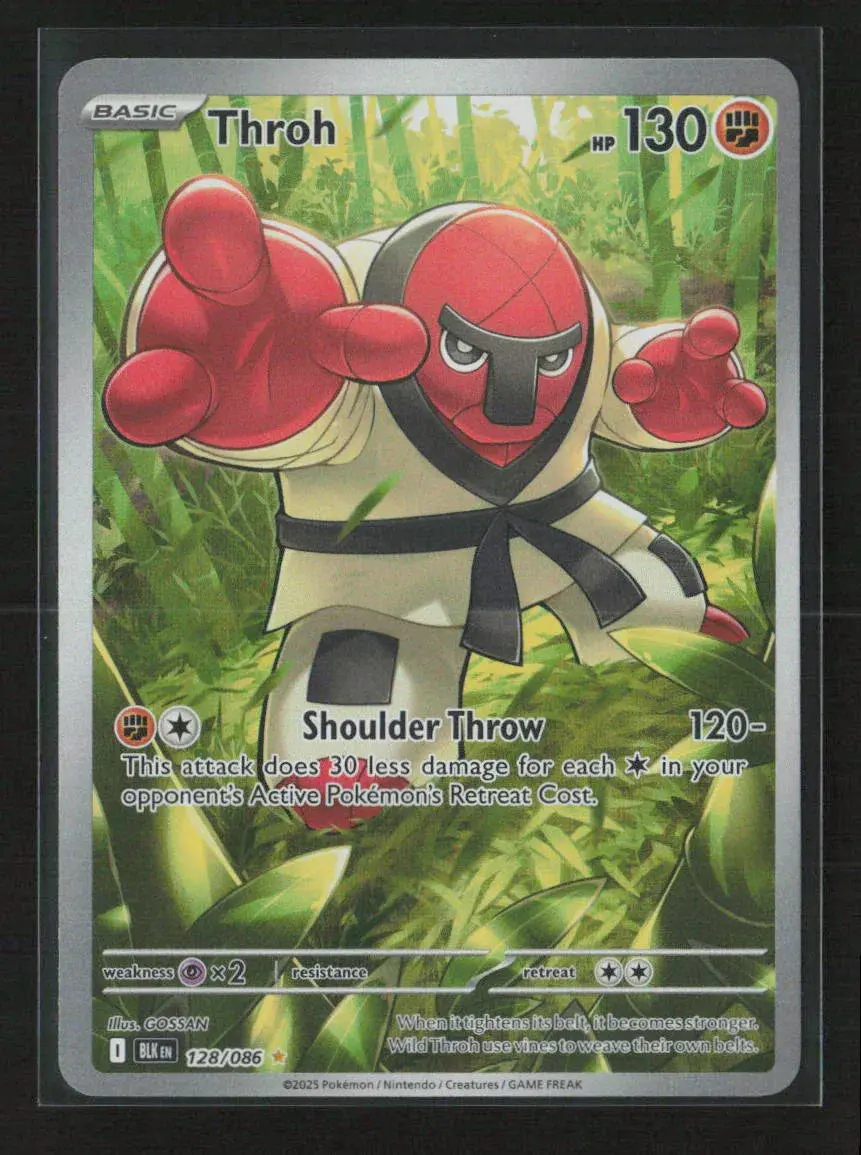 Throh - Illustration Rare Sv: Black Bolt 128/086 Nm 1
