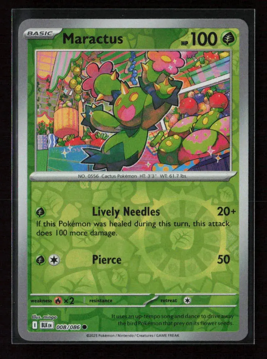 Maractus Common Sv: Black Bolt 008/086 Nm 1