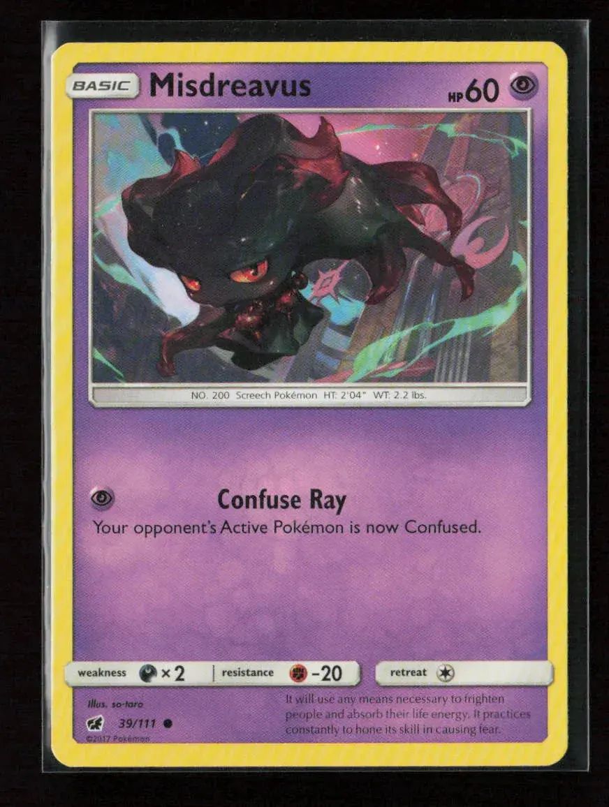 Misdreavus Common Sm - Crimson Invasion 39/111 Lp 1